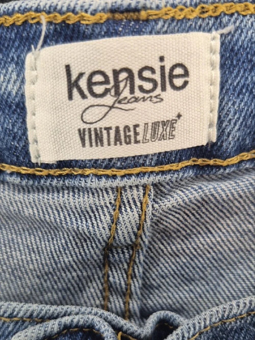 Kensie Light Blue Ankle Crop Slim Jeans
